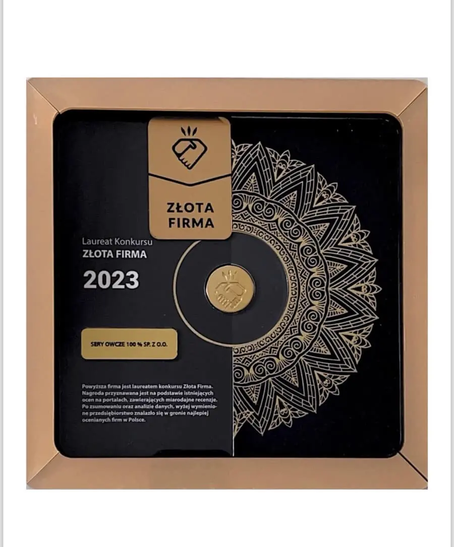 Nagroda Złota Firma 2023